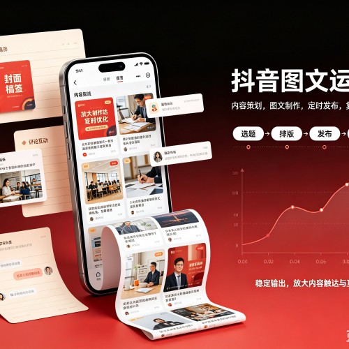 元宝山抖音图文代运营服务